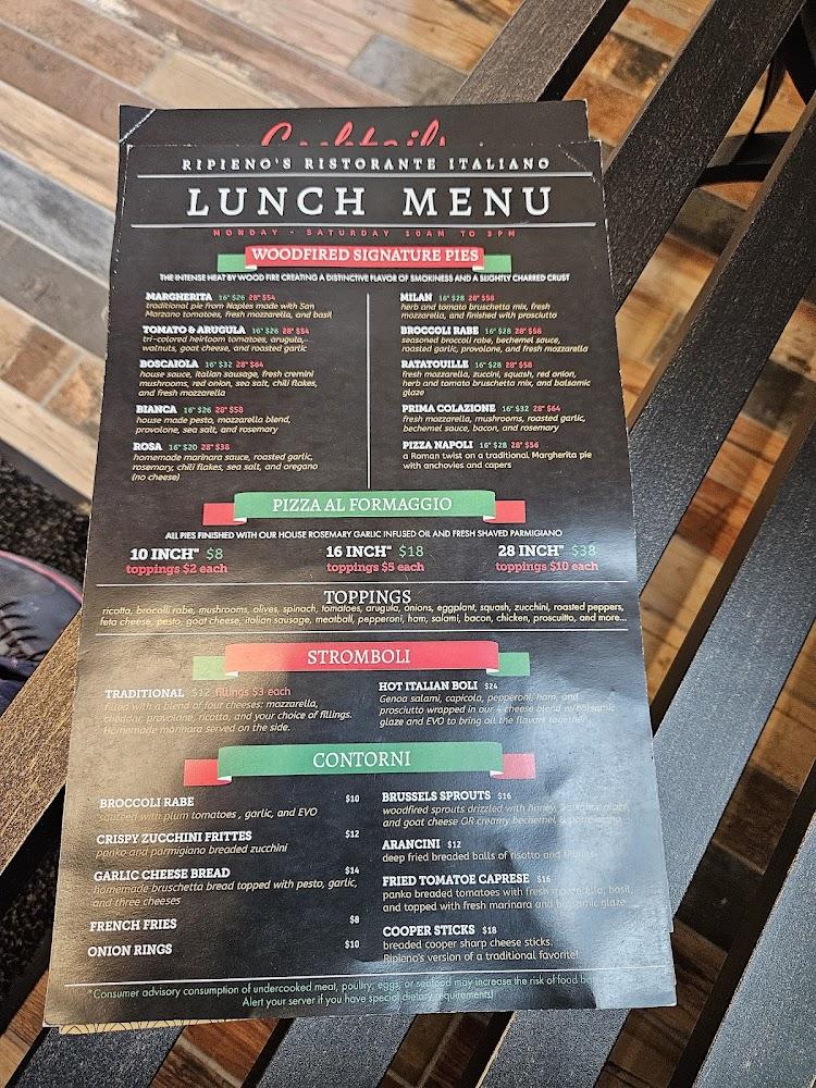 Ripieno's Ristorante Italiano Menu image 4